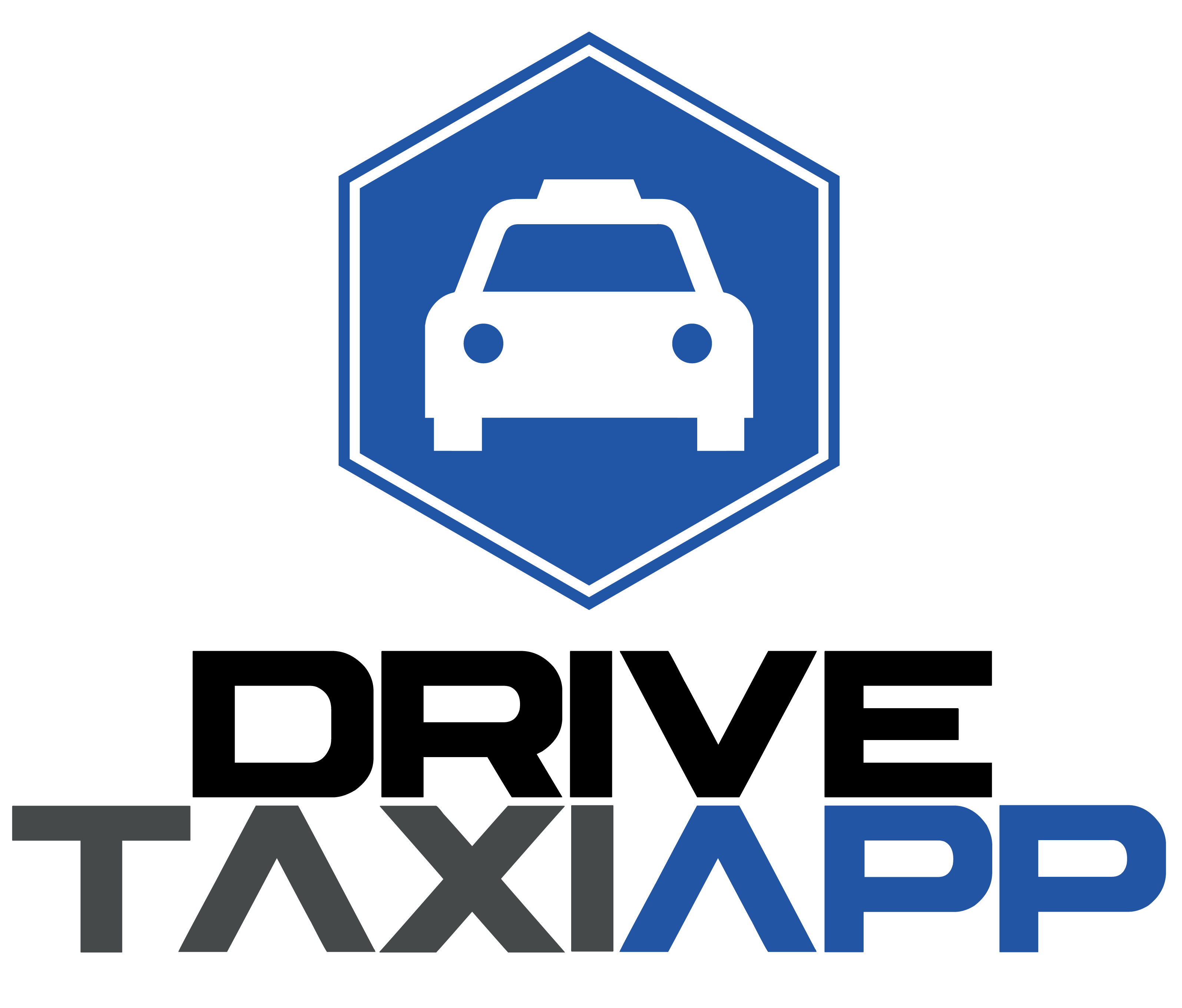 Drive taxi App logo HEX